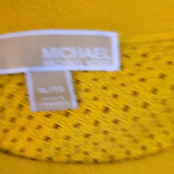 MICHAEL Michael Kors Yellow Knit Top - Picture 5 of 6